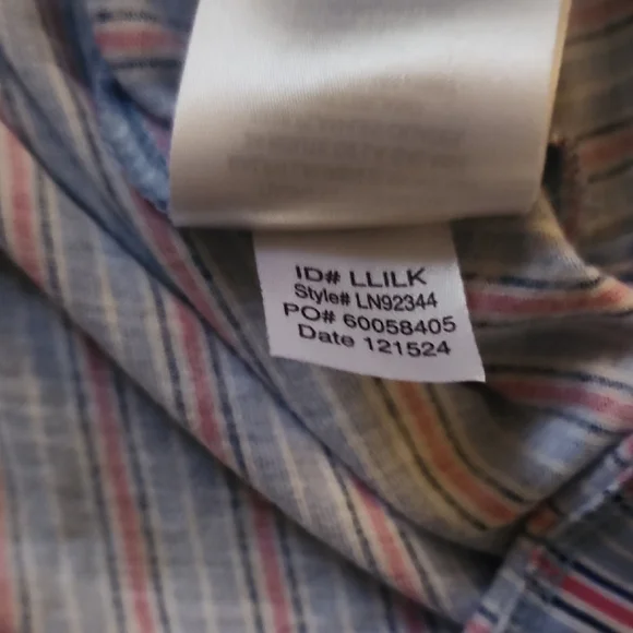 Lauren Ralph Lauren Black Label Striped Pajama Set Pink Blue RL Logo Lounge - Picture 17 of 17